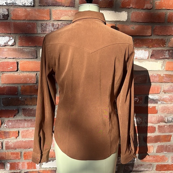 VTG 5 Star by Roper Pearl Snap Shirt size Small - Picture 6 of 7